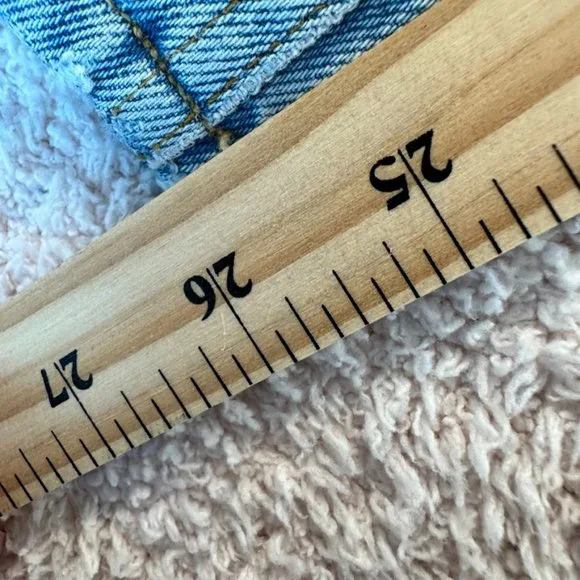 Agolde Jeans Womens Size 26 (26 x 26) Riley High Rise Straight Crop Light Denim - Picture 10 of 11